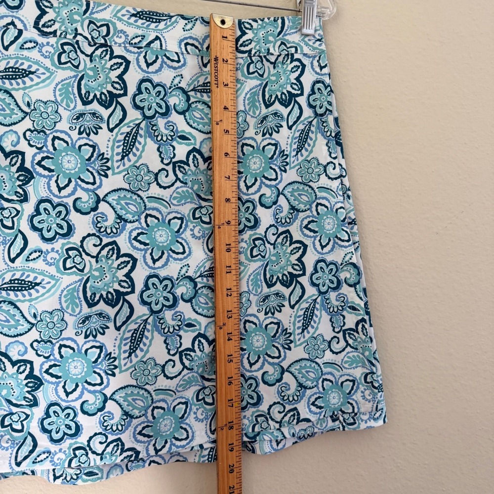 RipSkirt Floral Hawaii Wrap Skirt Medium- Lenght 2 Seaglass Florals Paisley - Picture 10 of 15